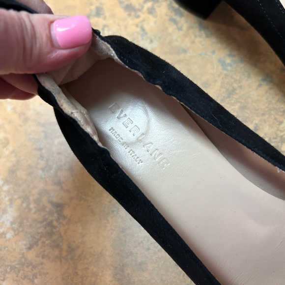 Everlane The Day Heels Black Suede - Picture 11 of 12